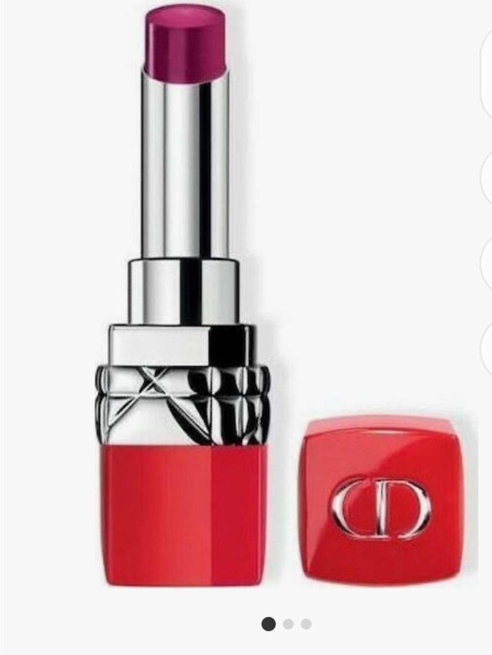 Dior Rouge Ultra Rouge Lipstick 870 Ultra Pulse Full Size Unboxed NWT - Picture 8 of 8